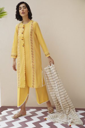 Dhahlia’s Dream - Yellow Dress - Milanie Hand Made Dresses For Girls in Pakistan